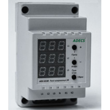 Реле защиты сети трехфазное ADECS ADC-0130-10,10 А Реле защиты сети трехфазное ADECS ADC-0130-10,10 А
