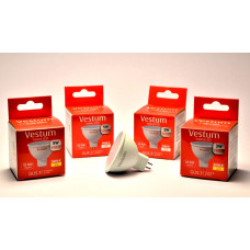 Лампа LED Vestum MR16 5W 3000K 220V GU5.3