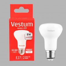 Лампа LED Vestum R63 8W 4100K 220V E27