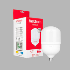 Лампа LED (высокомощная) Vestum T160 60W 6500K 220V E27 Лампа LED (высокомощная) Vestum T160 60W 6500K 220V E27