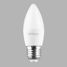 Лампа LED Vestum C37 6W 4100K 220V E27