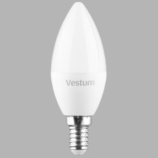 Лампа LED Vestum C37 8W 4100K 220V E14